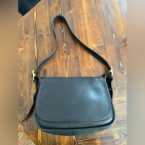 Coach Leather Shoulder Bag